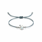 Ανδρικό βραχιόλι-γούρι 2026 με μάτι και κορδόνι σε τέσσερα χρώματα. So Cute by Dimi