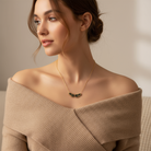 τσάλινο κολιέ Angel Wings με μοτίφ φτερά αγγέλου από χάντρες Miyuki – So Cute by Dimi