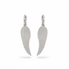 Angel Wing Earrings – Ατσάλινα Σκουλαρίκια με Φτερό Αγγέλου | So Cute by Dimi