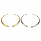 Triple Line Steel Collar – Ατσάλινο Τριπλό Κολάρο σε Χρυσό & Ασημί | So Cute by Dimi