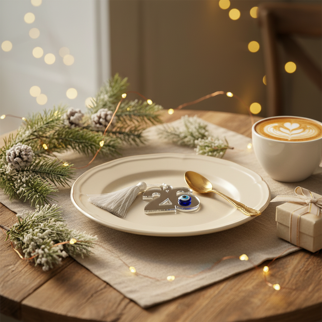 Συμβολικό Γούρι 2026 με Φούντα – Lucky Charm | So Cute by Dimi