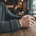 Ανδρικό βραχιόλι από κασσίτερο με αντικέ φινίρισμα – So Cute by Dimi