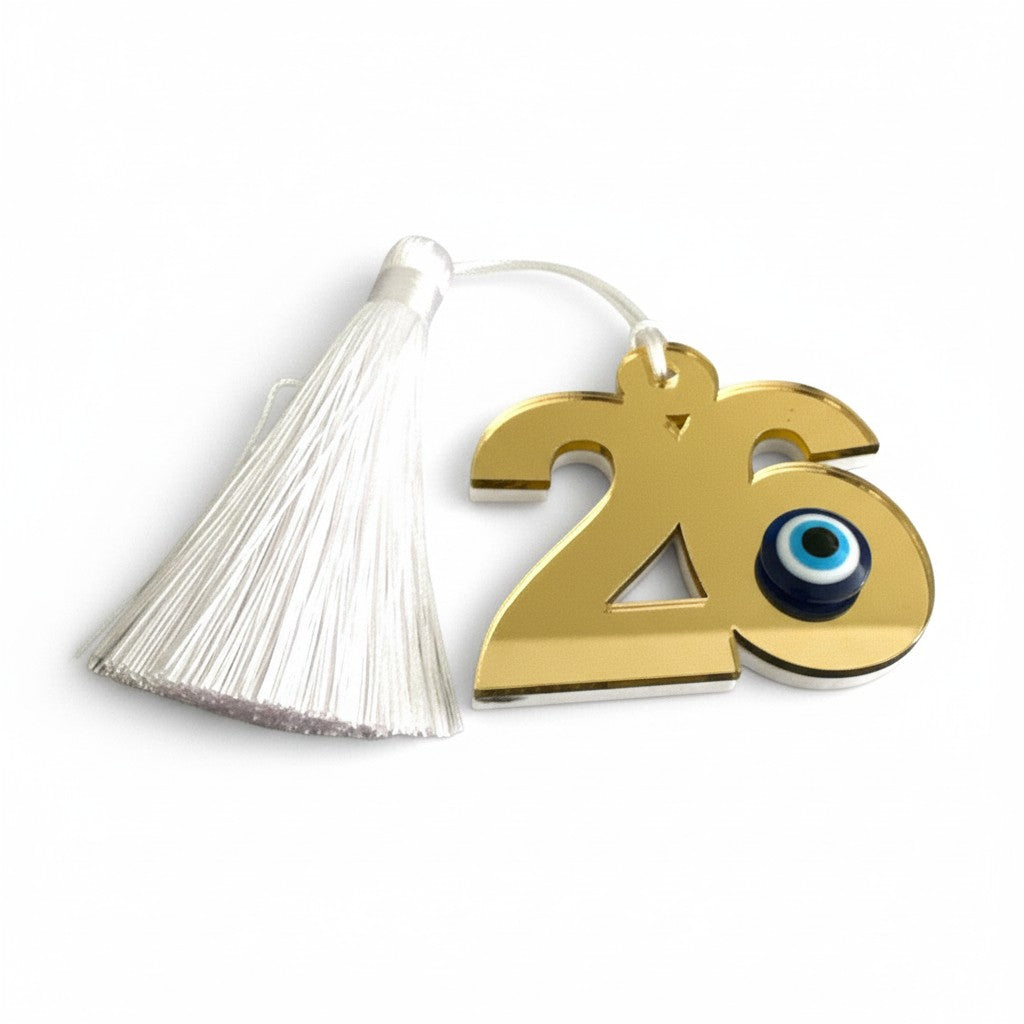 Συμβολικό Γούρι 2026 με Φούντα – Lucky Charm | So Cute by Dimi