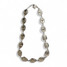 Eira Necklace – Ατσάλινο Κολιέ με Ανάγλυφες Χάντρες σε Χρυσό, Ασημί & Δίχρωμο | So Cute by Dimi