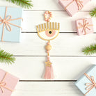 Γούρι First Christmas – Μάτι με Φούντα & Αστεράκι - So Cute by Dimi
