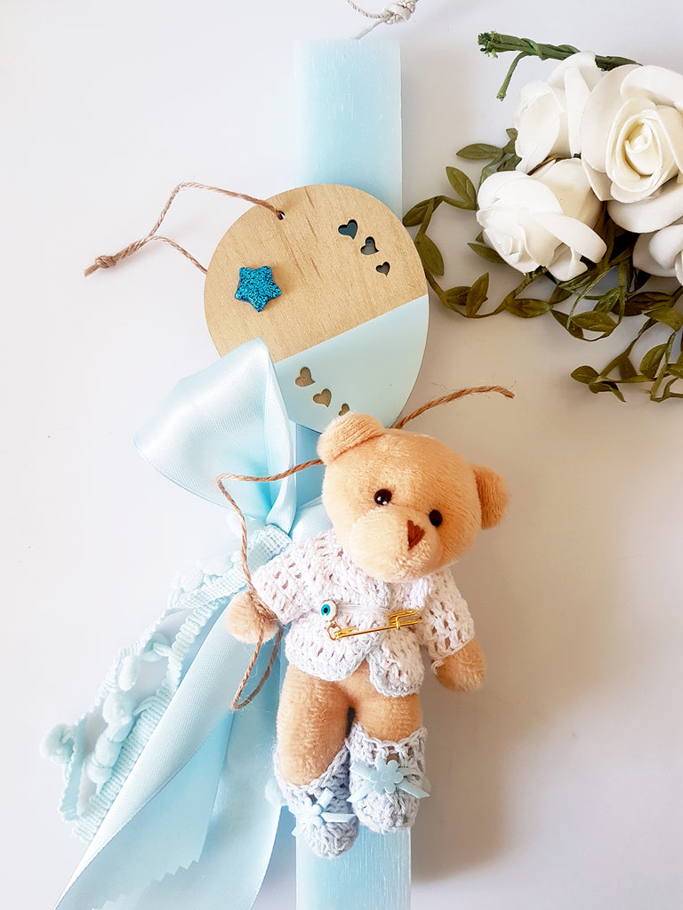 Λαμπάδα Balloon με baby αρκουδάκι - So Cute by Dimi