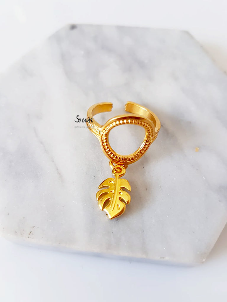 Monstera ring - So Cute by Dimi