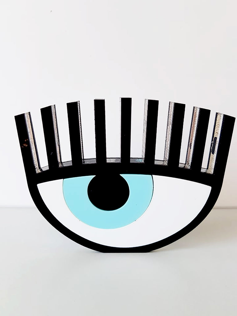 Επιτραπέζιο γούρι μάτι με βλέφαρα - So Cute by Dimi
