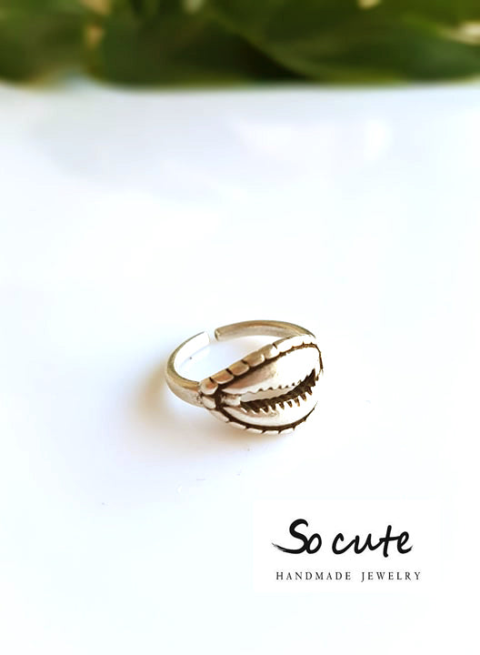 Δαχτυλίδι κοχύλι - socutebydimi