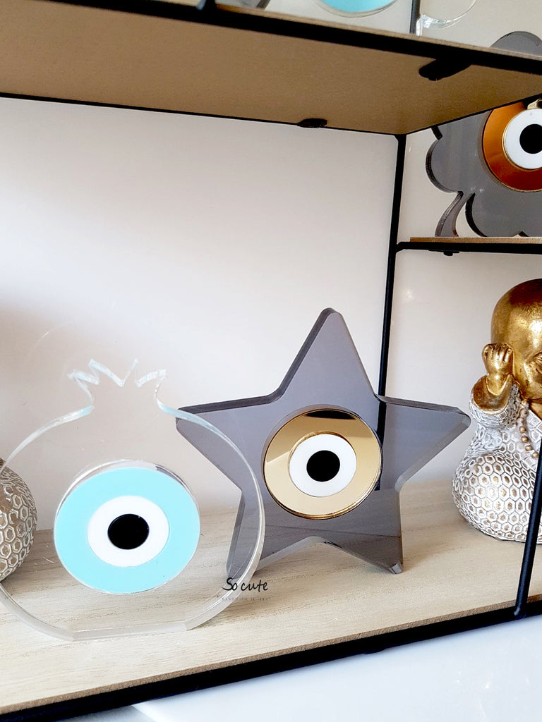 Γούρι επιτραπέζιο αστέρι με μάτι - So Cute by Dimi