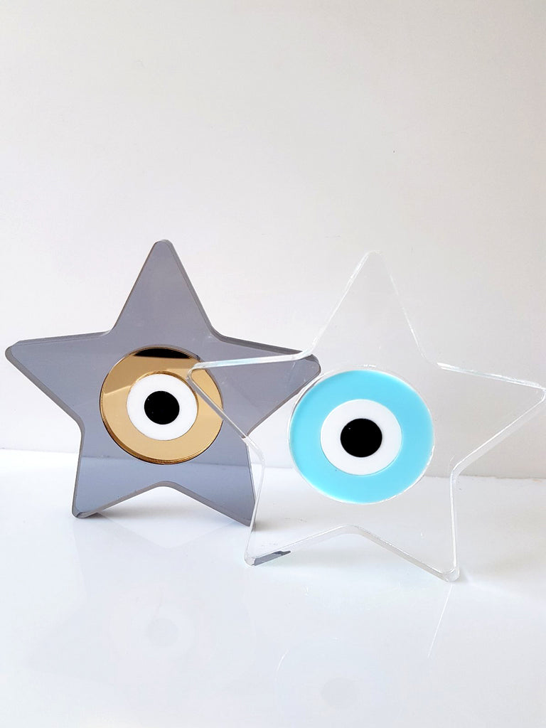 Γούρι επιτραπέζιο αστέρι με μάτι - So Cute by Dimi
